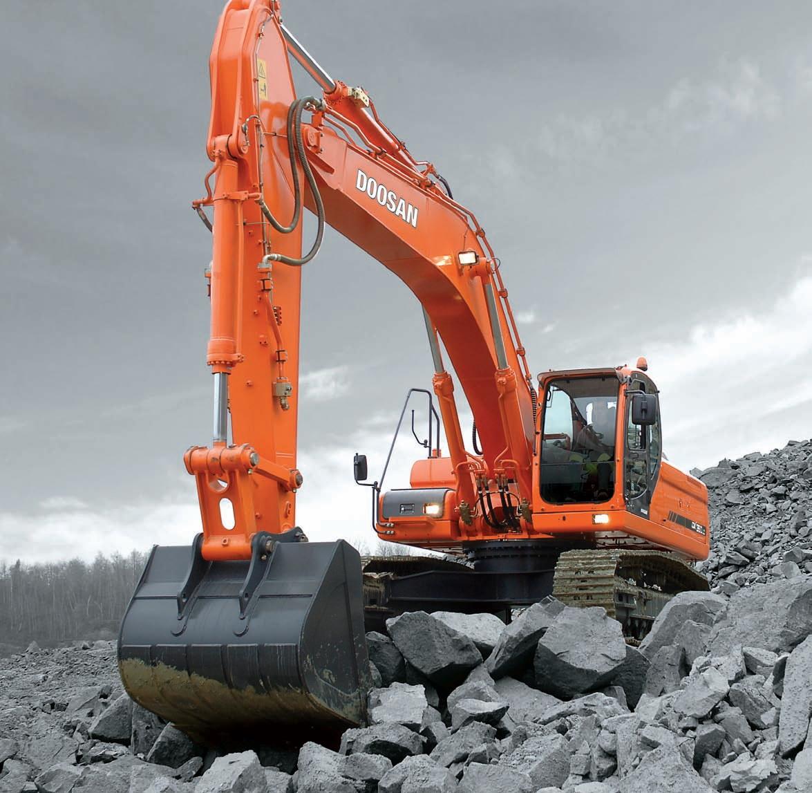 Гусеничный экскаватор DOOSAN DX350LC