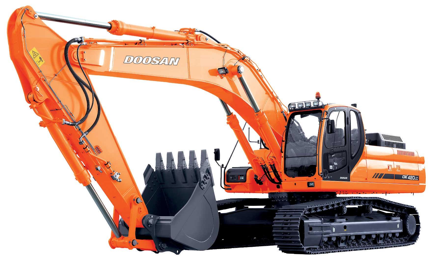 Гусеничный экскаватор DOOSAN DX420LC