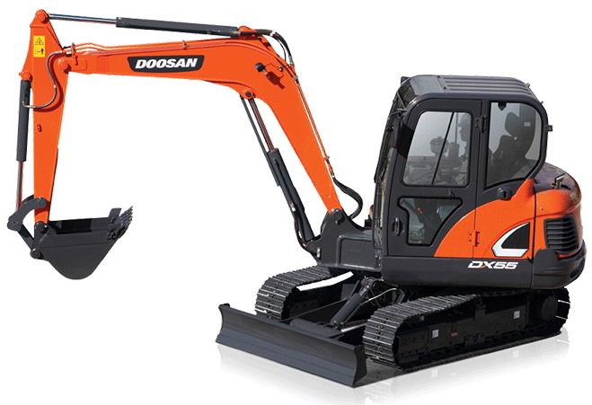 Мини-экскаватор DOOSAN DX55-5B