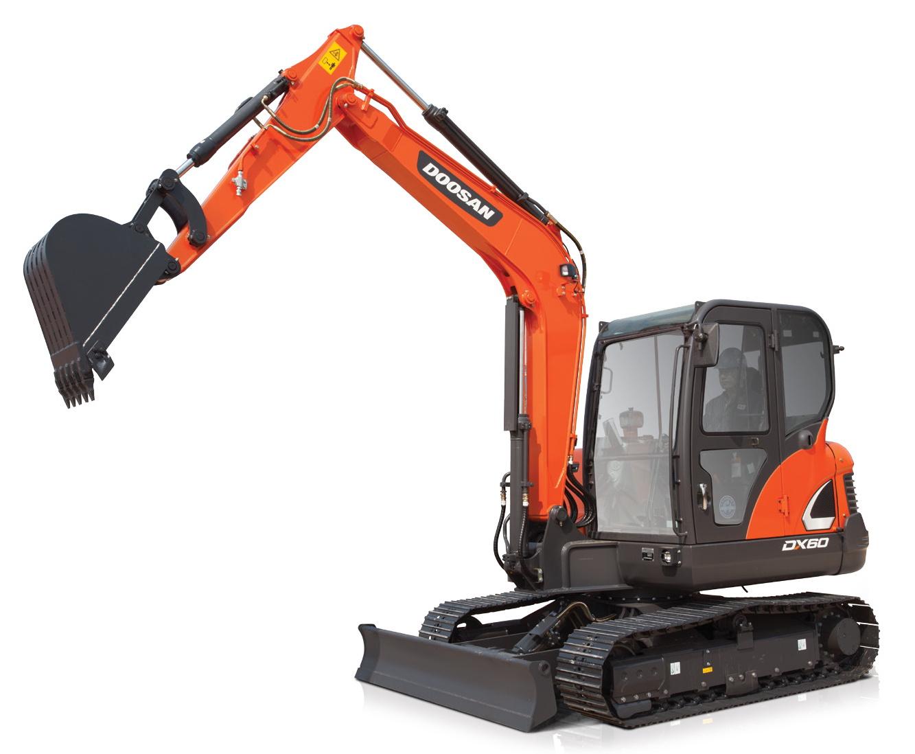 Мини-экскаватор DOOSAN DX60-5B