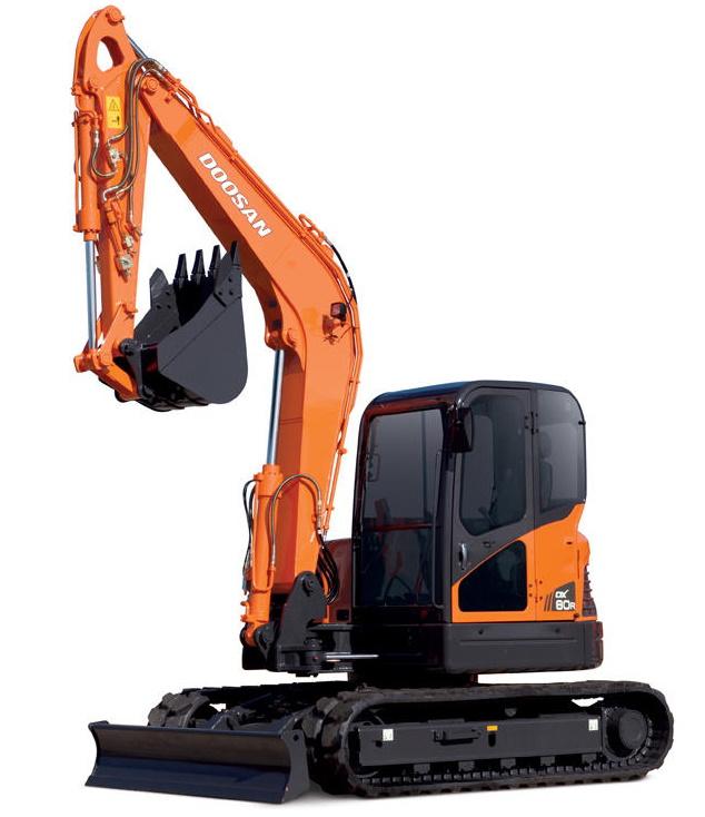 Мини-экскаватор DOOSAN DX80R