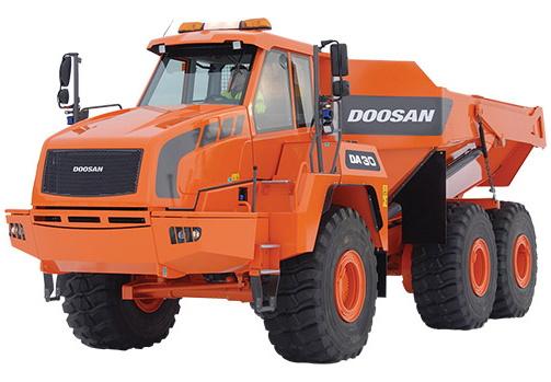 Шарнирно-сочлененный самосвал DOOSAN DA30