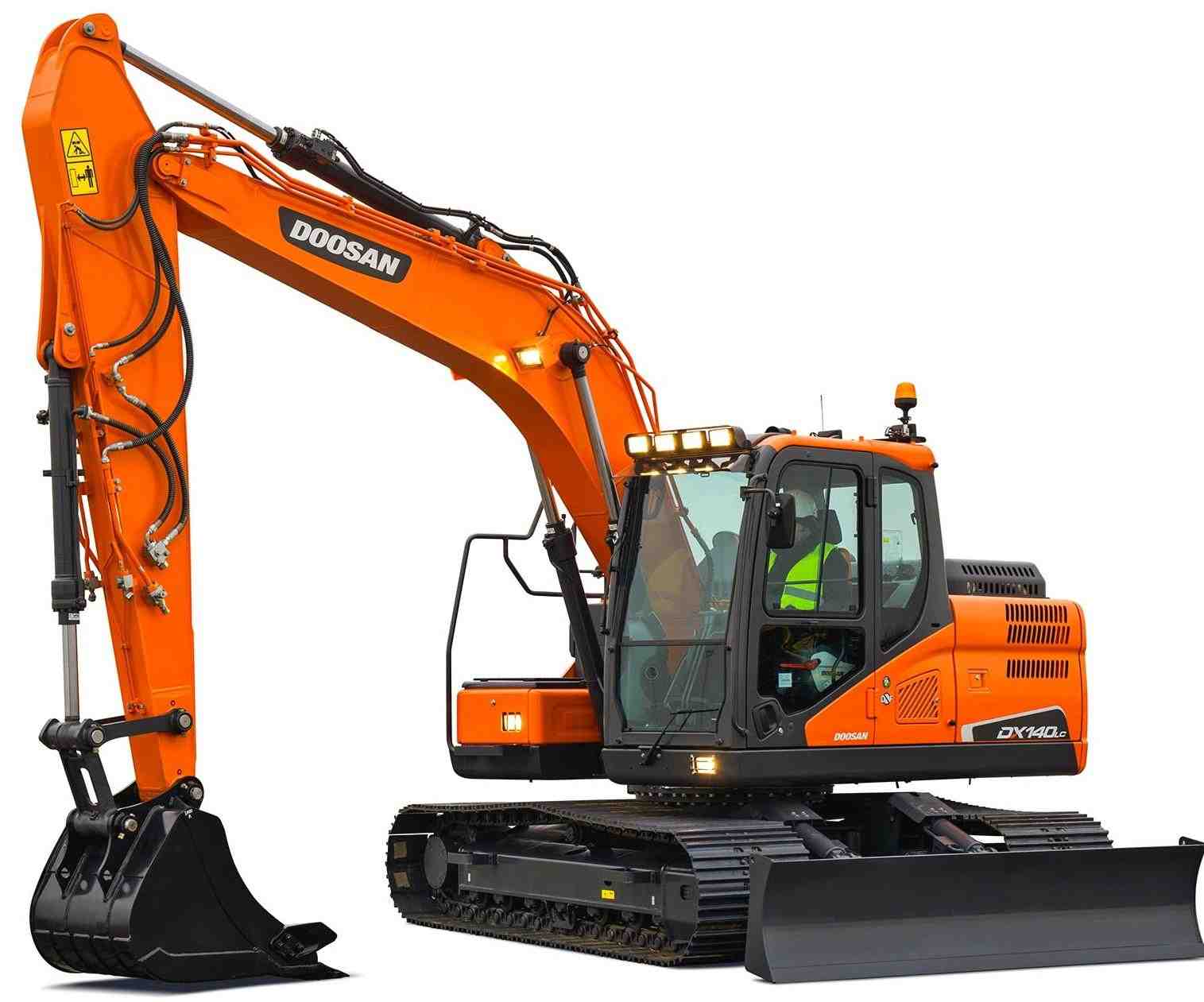 Гусеничный экскаватор DOOSAN DX140LC купить у производителя — Официальный  дистрибьютор DOOSAN