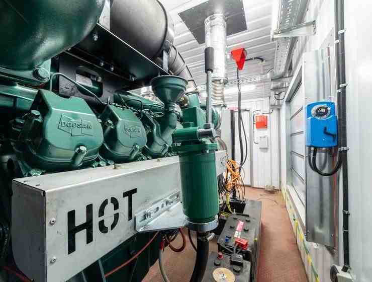 Монтаж генераторов