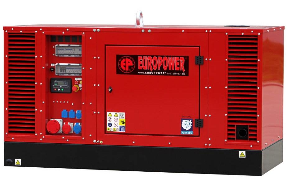 Дизельный генератор EuroPower EPS 34 TDE