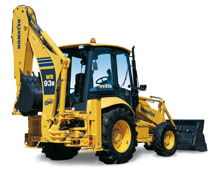 Экскаватор-погрузчик Komatsu WB93R-5E0