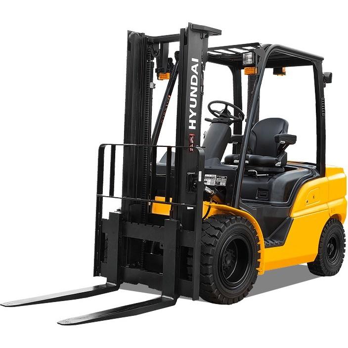 Дизельный вилочный погрузчик Hyundai 25D-9E