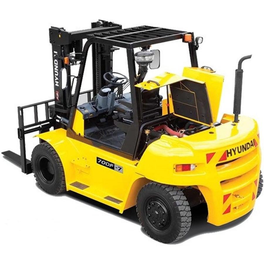 Дизельный вилочный погрузчик Hyundai 70DF-7