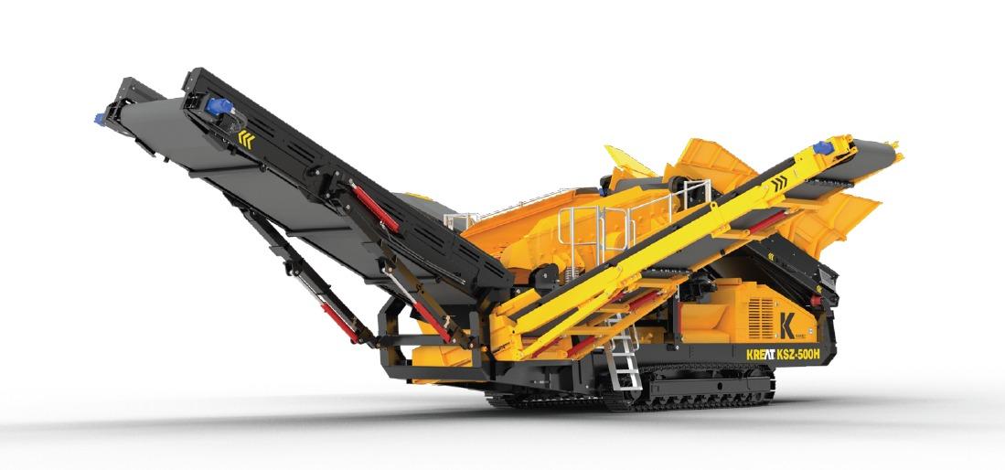 Передвижная сортировочная станция KREAT KSZ-500H