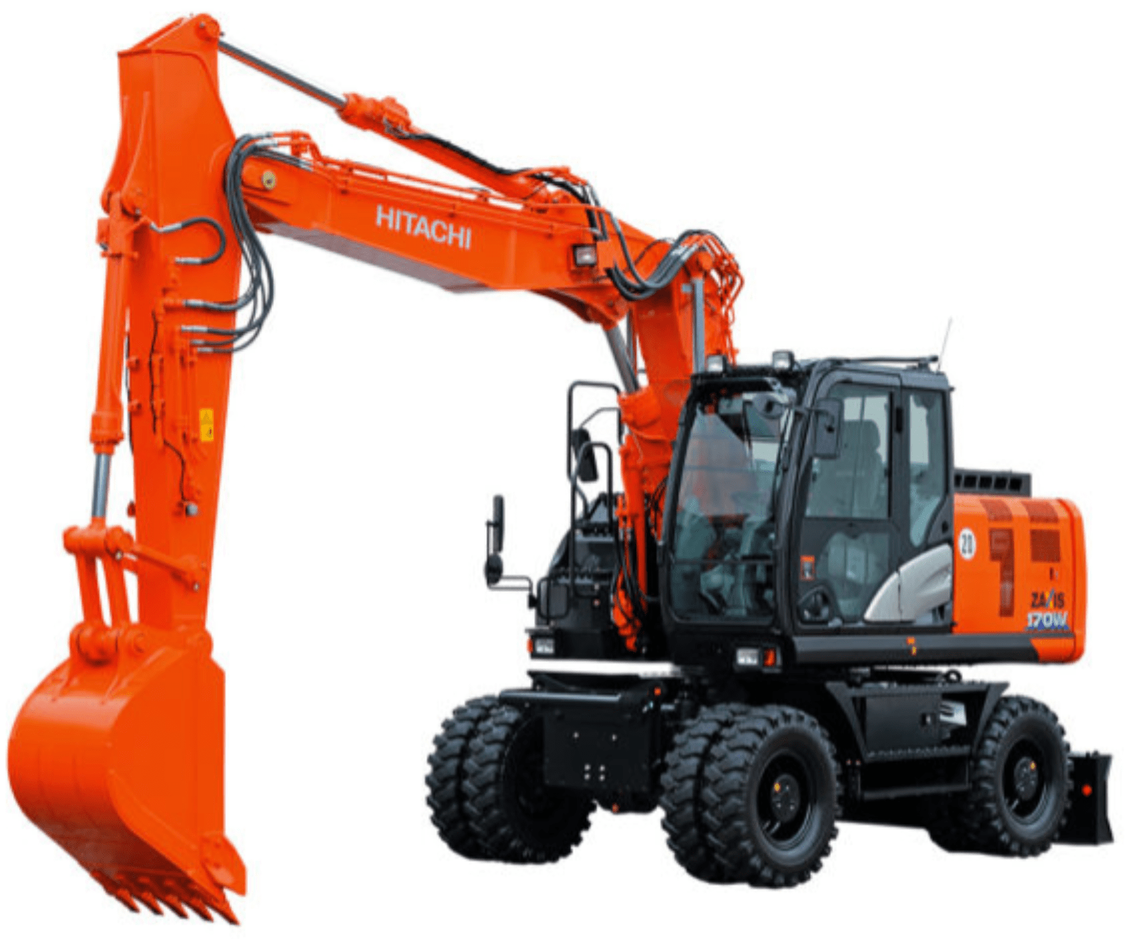 Колесный экскаватор Hitachi ZX170W-5A