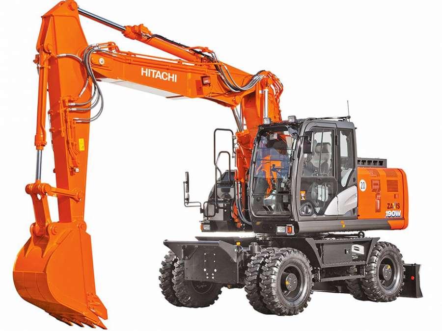 Колесный экскаватор Hitachi ZX190W-5A