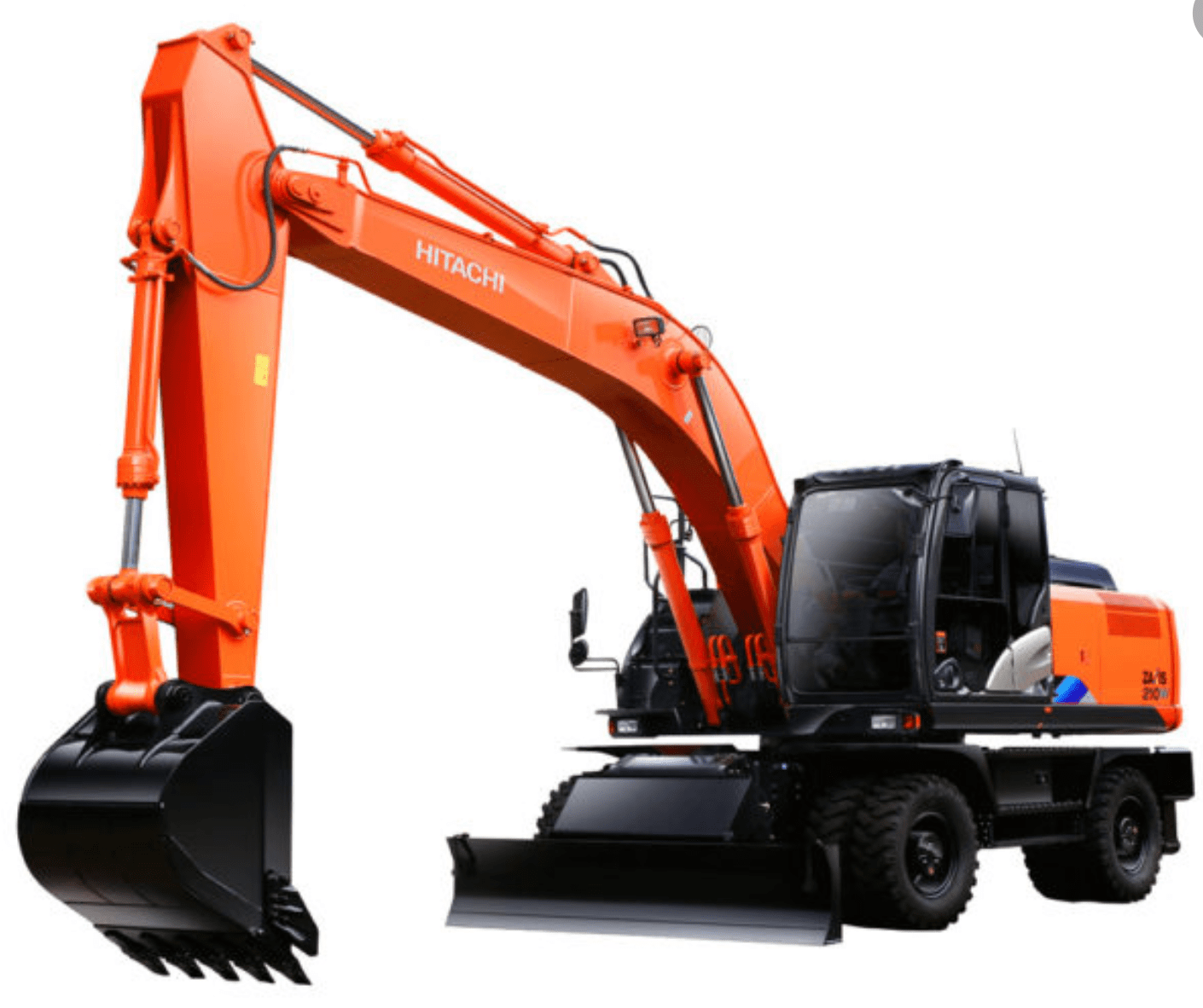 Колесный экскаватор Hitachi ZX210W-5A