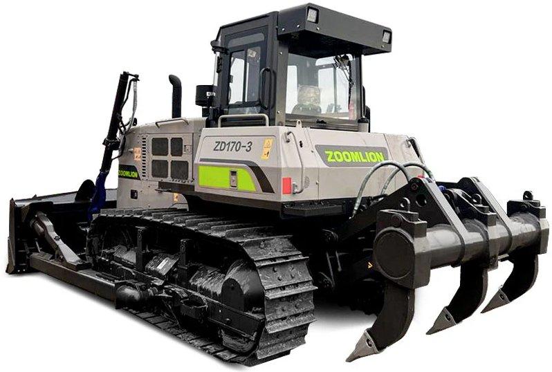Гусеничный бульдозер Zoomlion ZD170-3 с трехстоечным рыхлителем