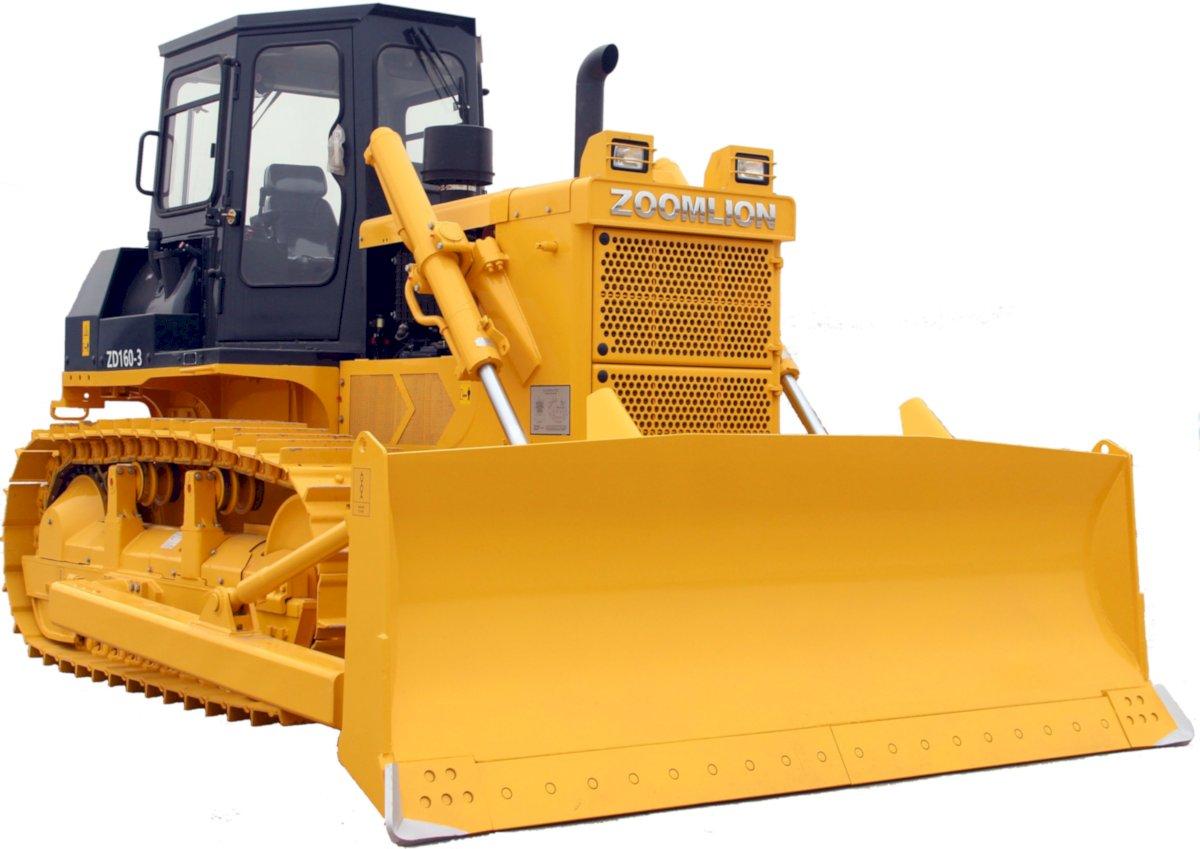 Гусеничный бульдозер Zoomlion ZD160S-3 ROPS  без рыхлителя (болотоход, ширина башмаков 950 мм), прямой отвал