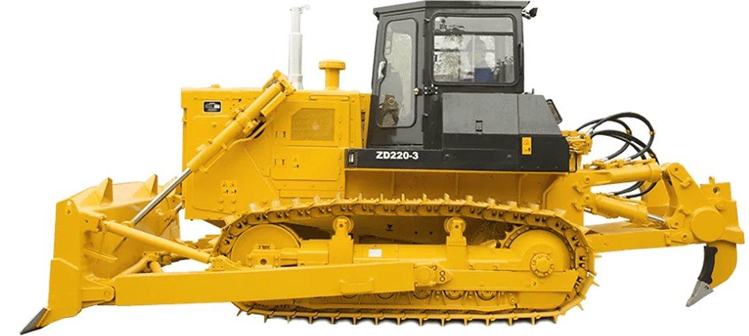 Гусеничный бульдозер Zoomlion ZD220-3 с одностоечным рыхлителем, прямой отвал