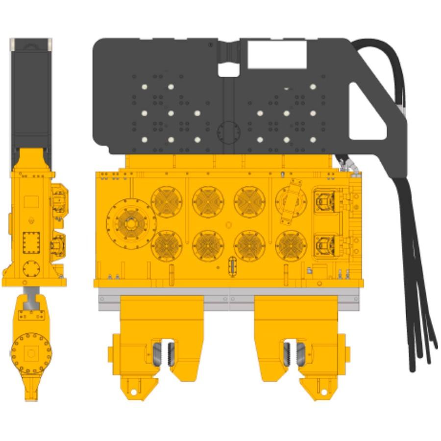 Вибропогружатель MSV 303 JHF