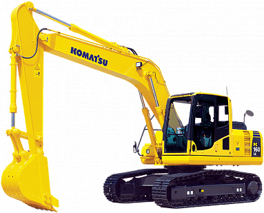 Гусеничный экскаватор Komatsu PC160LC-8