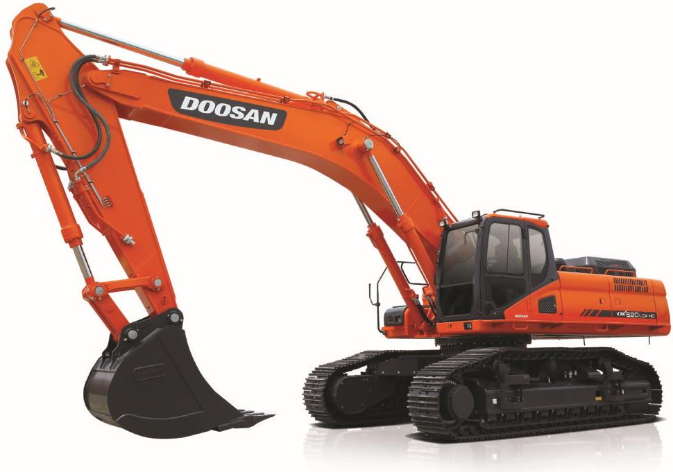 Гусеничный экскаватор DOOSAN DX520LC