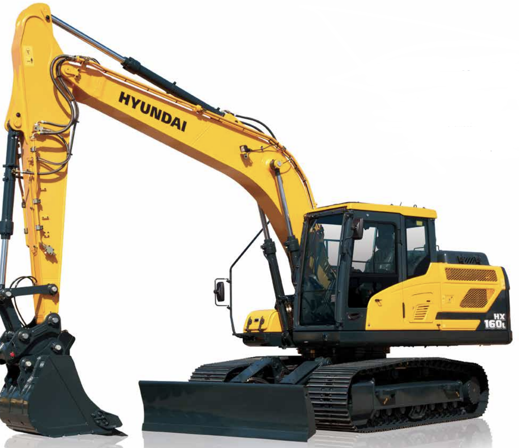 Гусеничный экскаватор Hyundai HX160L