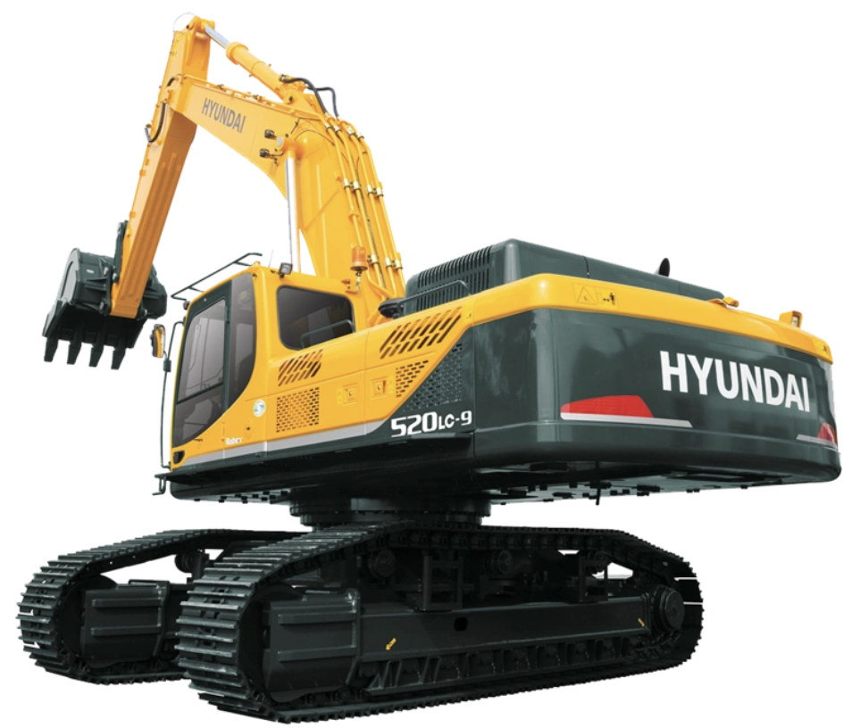 Гусеничный экскаватор Hyundai R520LC-9S LONG REACH