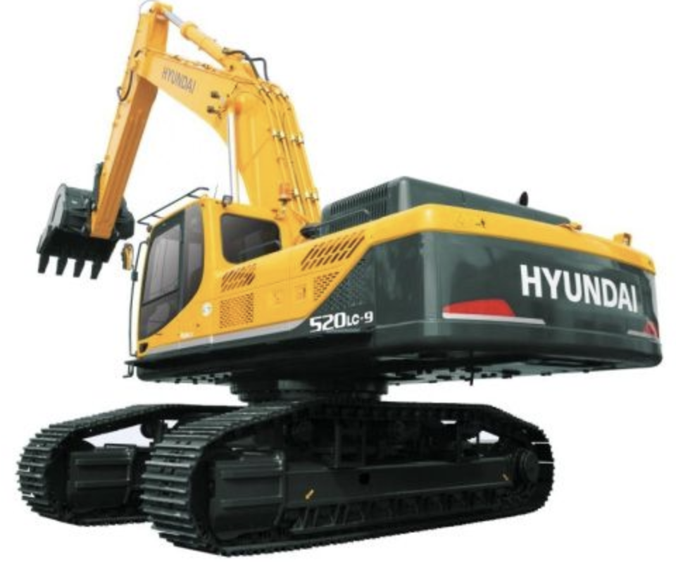 Гусеничный экскаватор Hyundai R520LC-9S