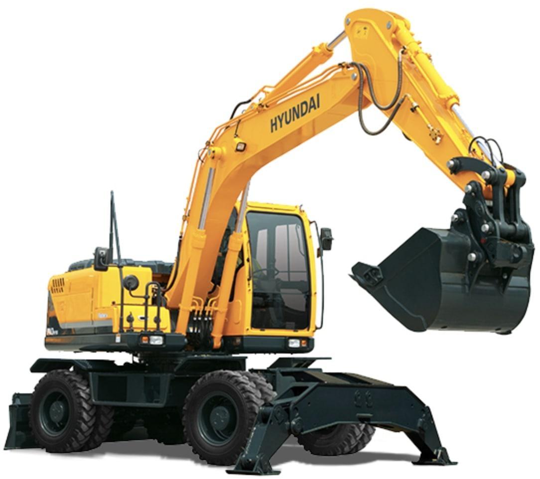 Колесный экскаватор Hyundai R140W-9S