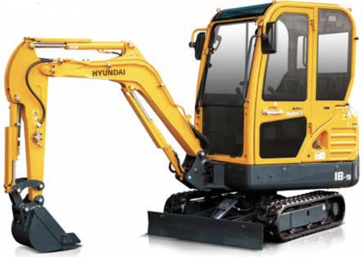 Гусеничный экскаватор Hyundai R18-9