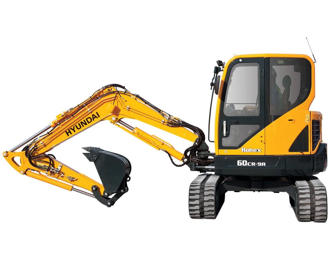 Гусеничный экскаватор Hyundai R60CR-9A