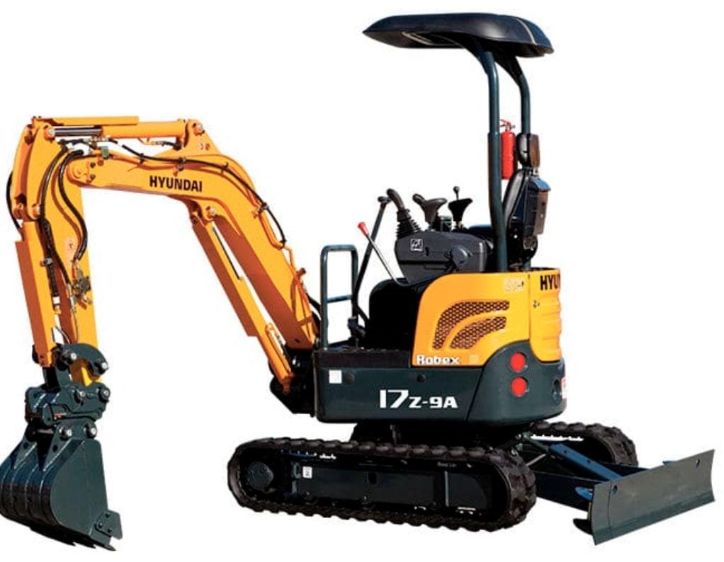 Гусеничный экскаватор Hyundai R17Z-9A