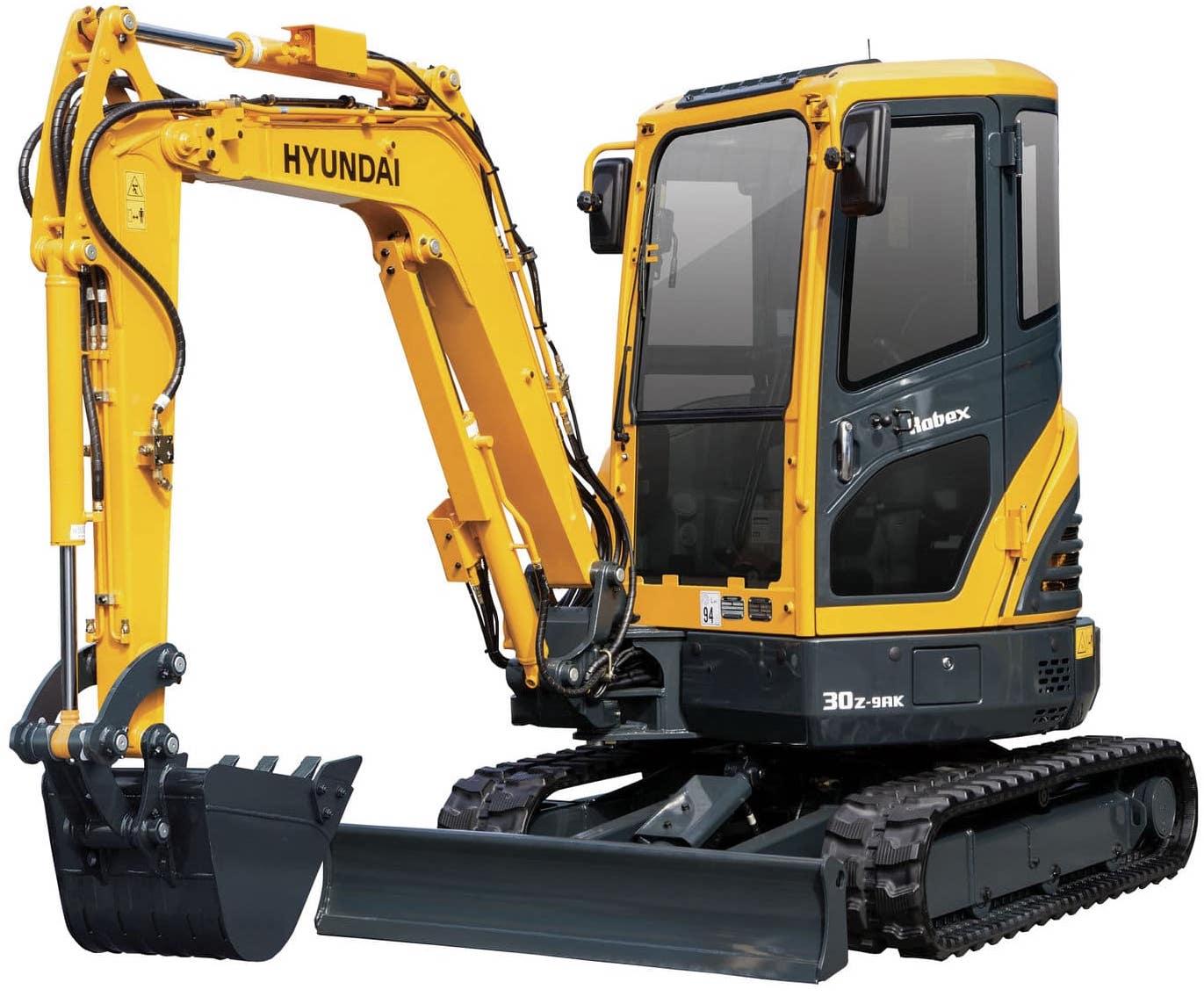 Гусеничный экскаватор Hyundai R30Z-9AK