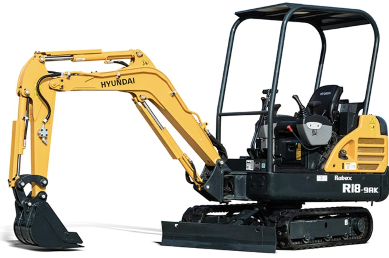 Гусеничный экскаватор Hyundai R18-9AK