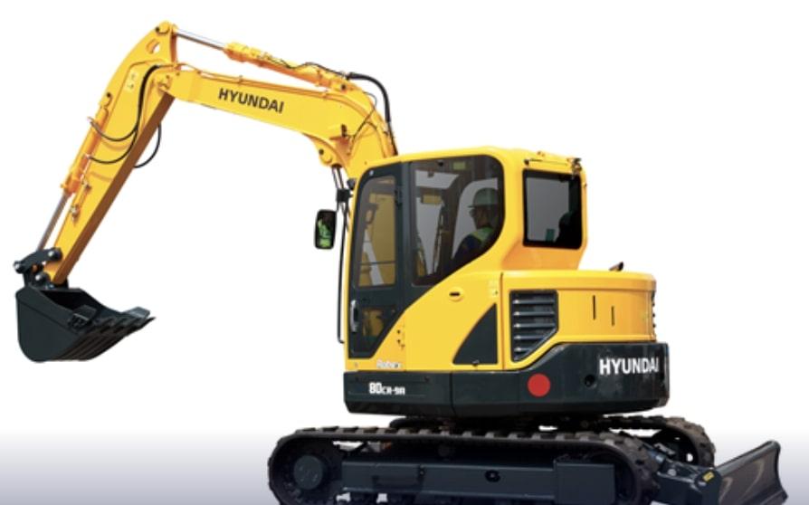 Гусеничный экскаватор Hyundai R80CR-9A
