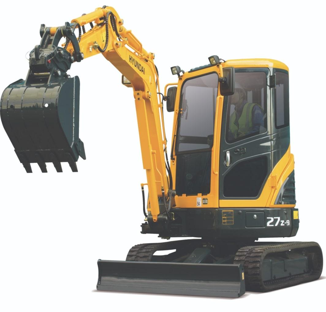 Гусеничный экскаватор Hyundai R27Z-9