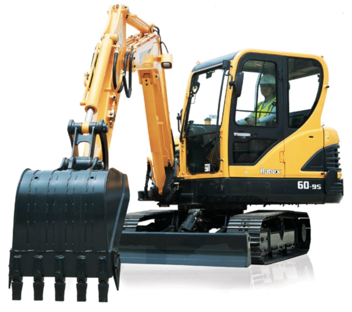 Гусеничный экскаватор Hyundai R60-9S
