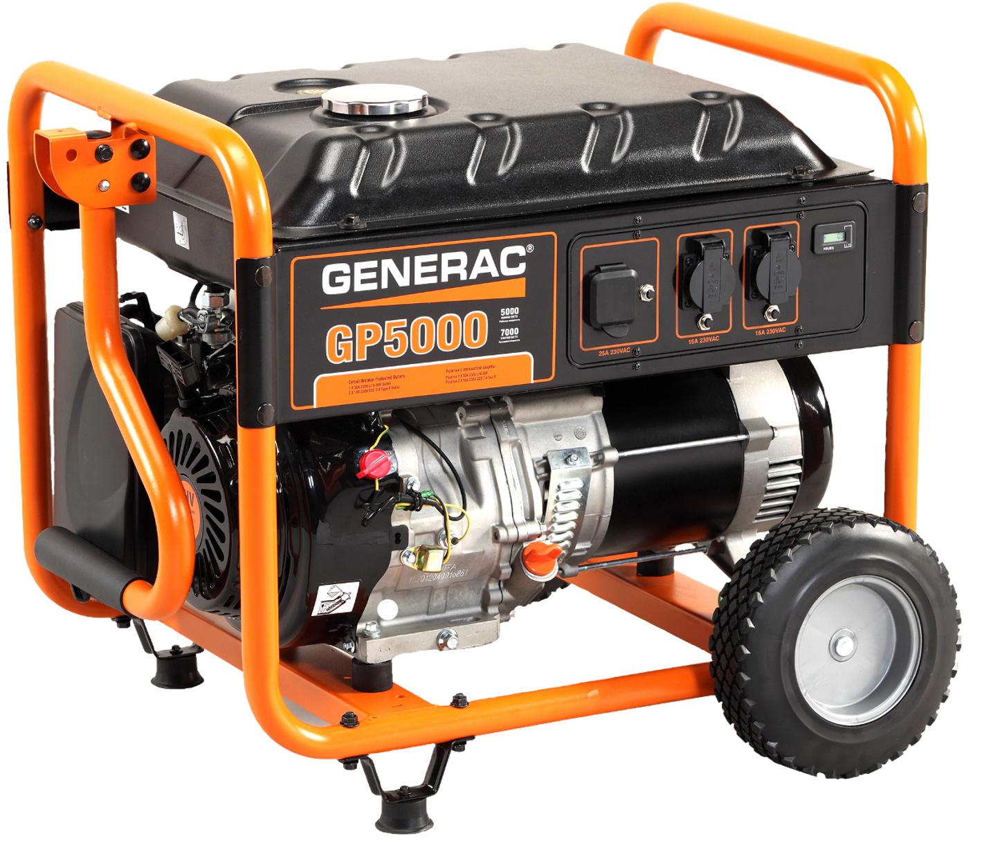 Бензиновый генератор Generac GP5000