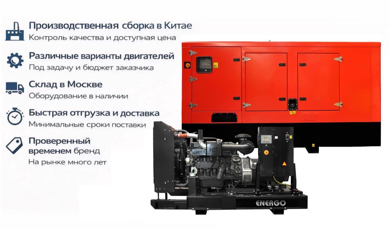 Генератор Energo ED 200/400 IV