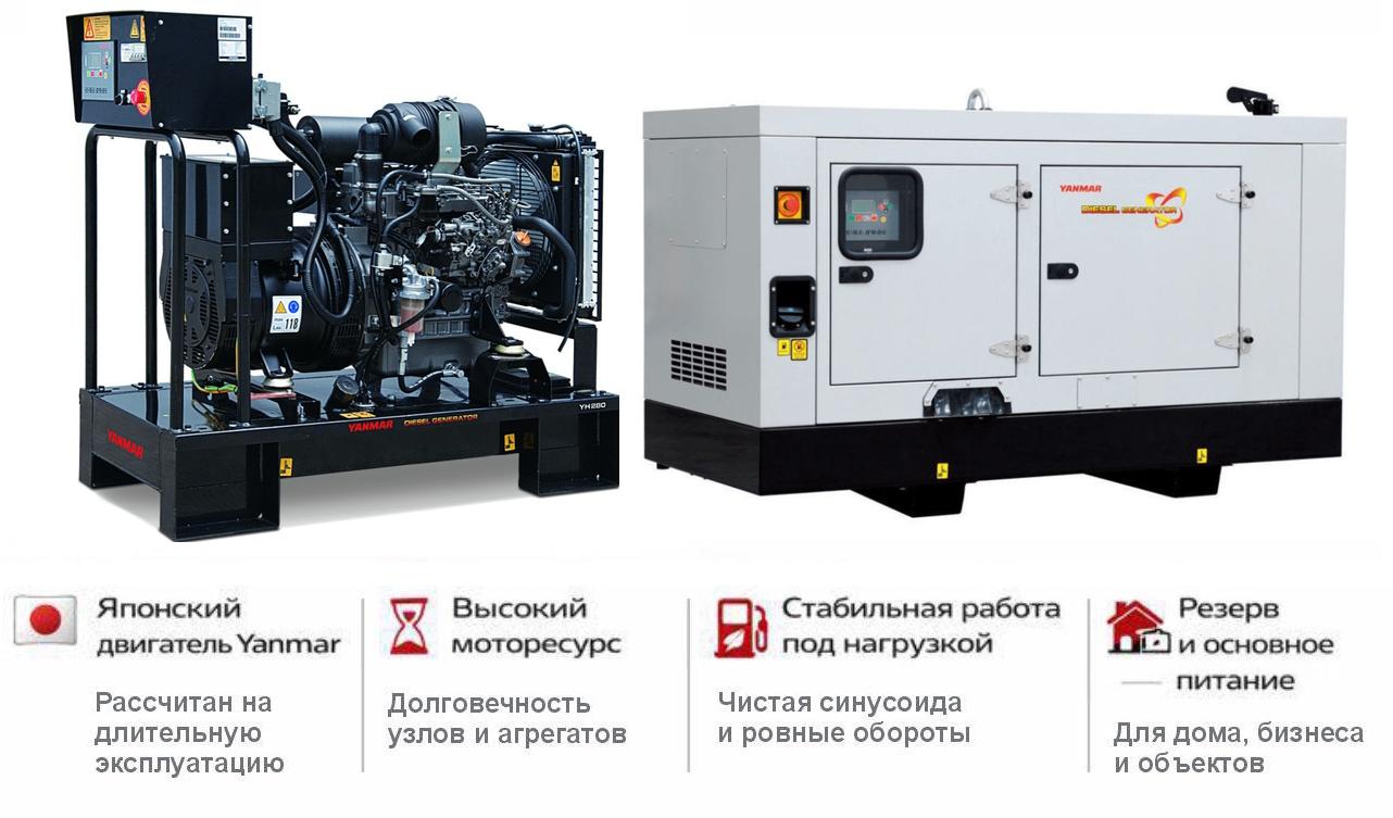 Генератор Yanmar YH280DTLA-5R