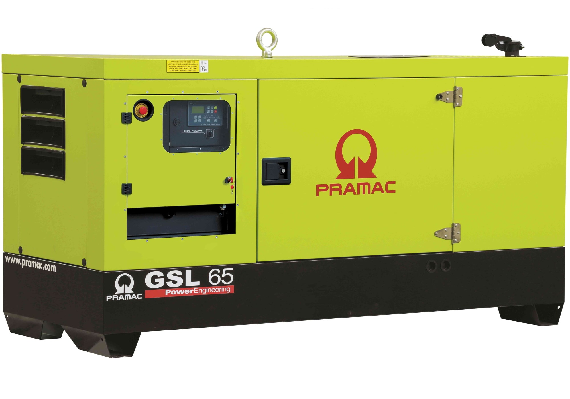 Генератор Pramac GSL 65 D в кожухе