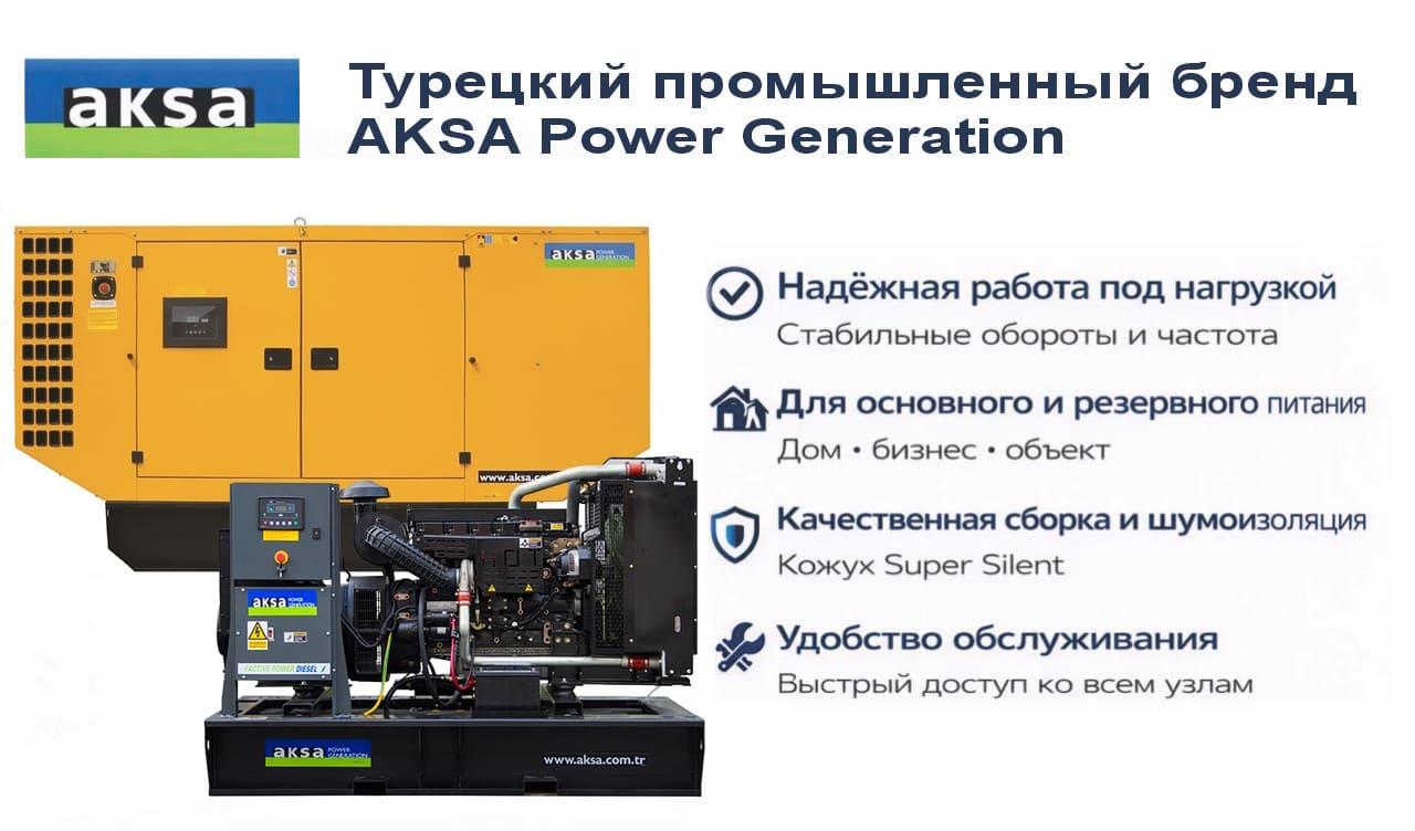 Генератор Aksa APD165P