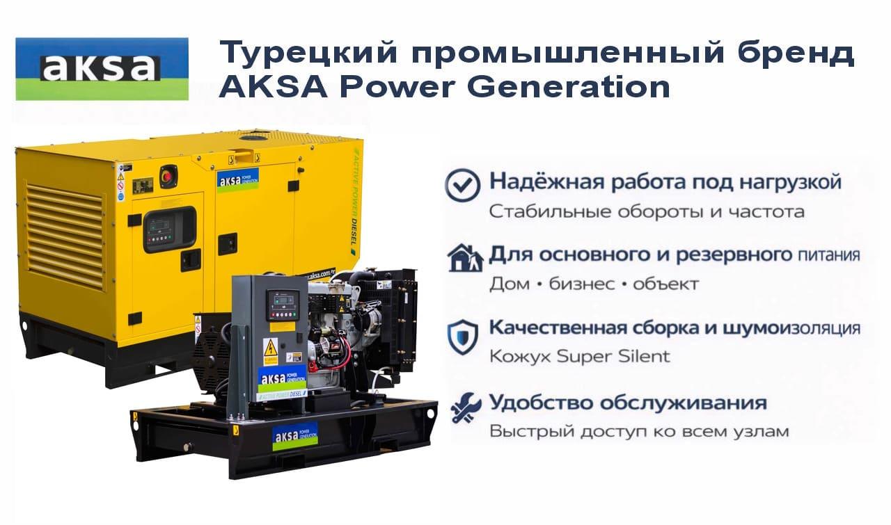 Генератор Aksa APD25A