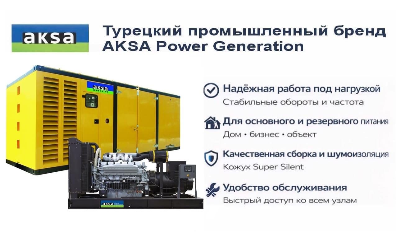 Генератор Aksa APD 880M