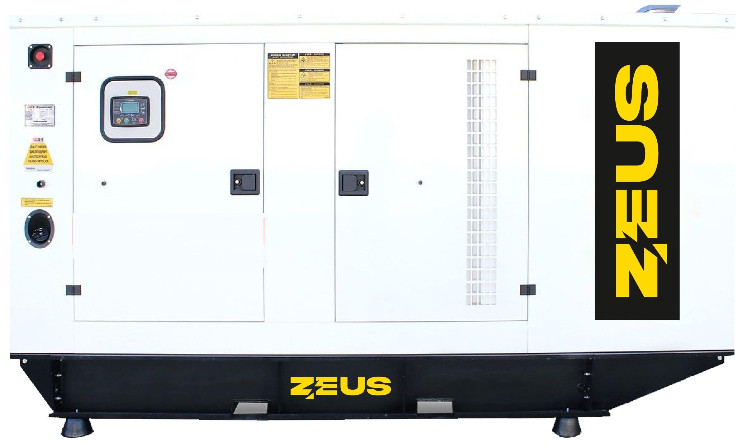 Генератор Zeus AD160-T400D в кожухе