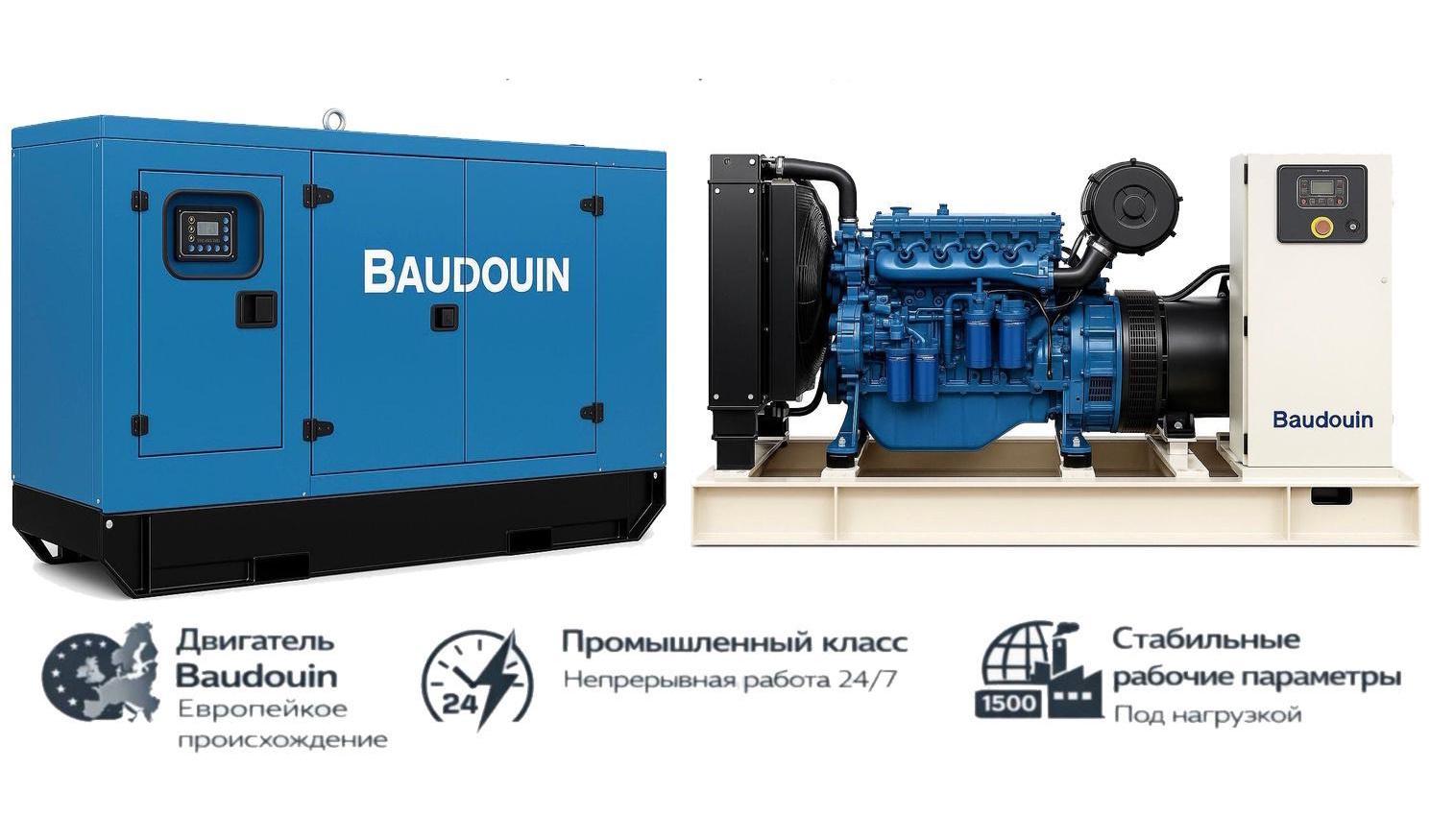 Генератор Baudouin GMP 165BM