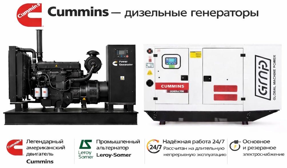 Генератор Cummins GMP 784CL-I