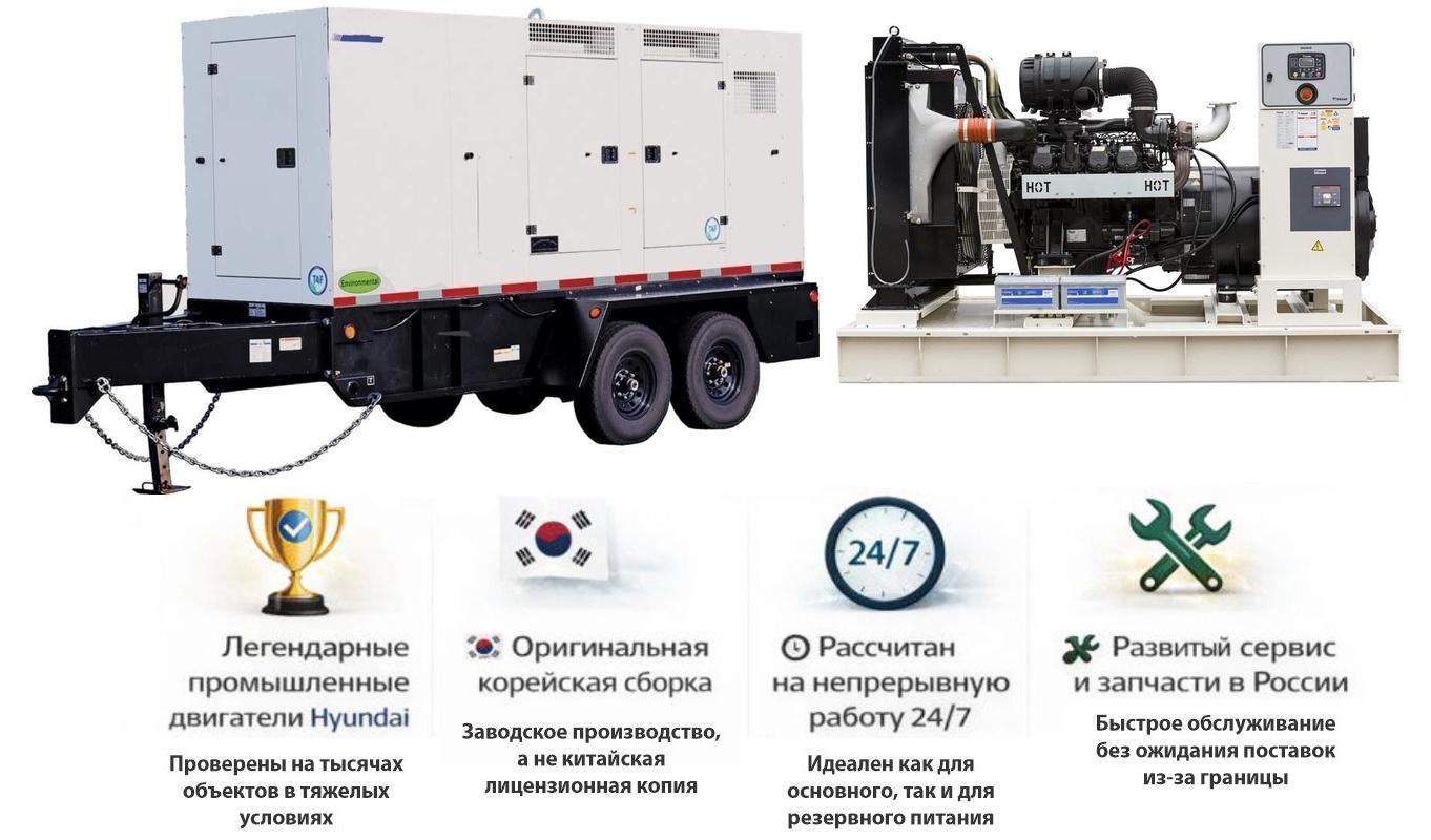 Генератор Hyundai GMP AH511