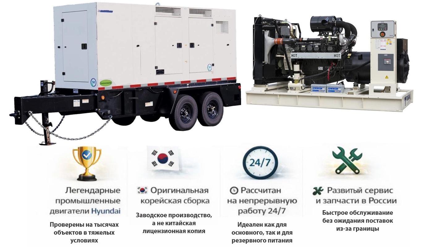 Генератор Hyundai GMP AH584 в кожухе