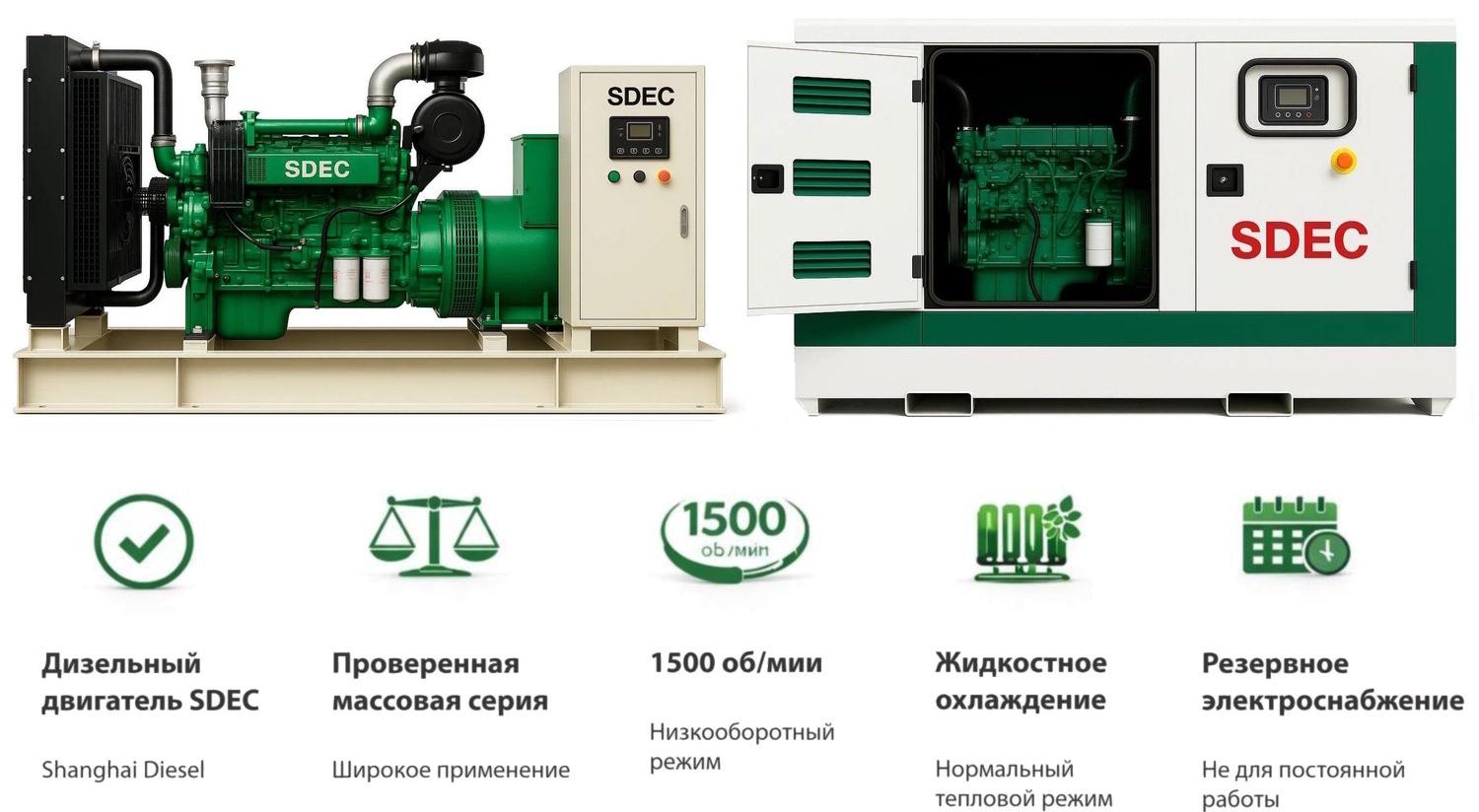 Генератор SDEC GMP 206SD