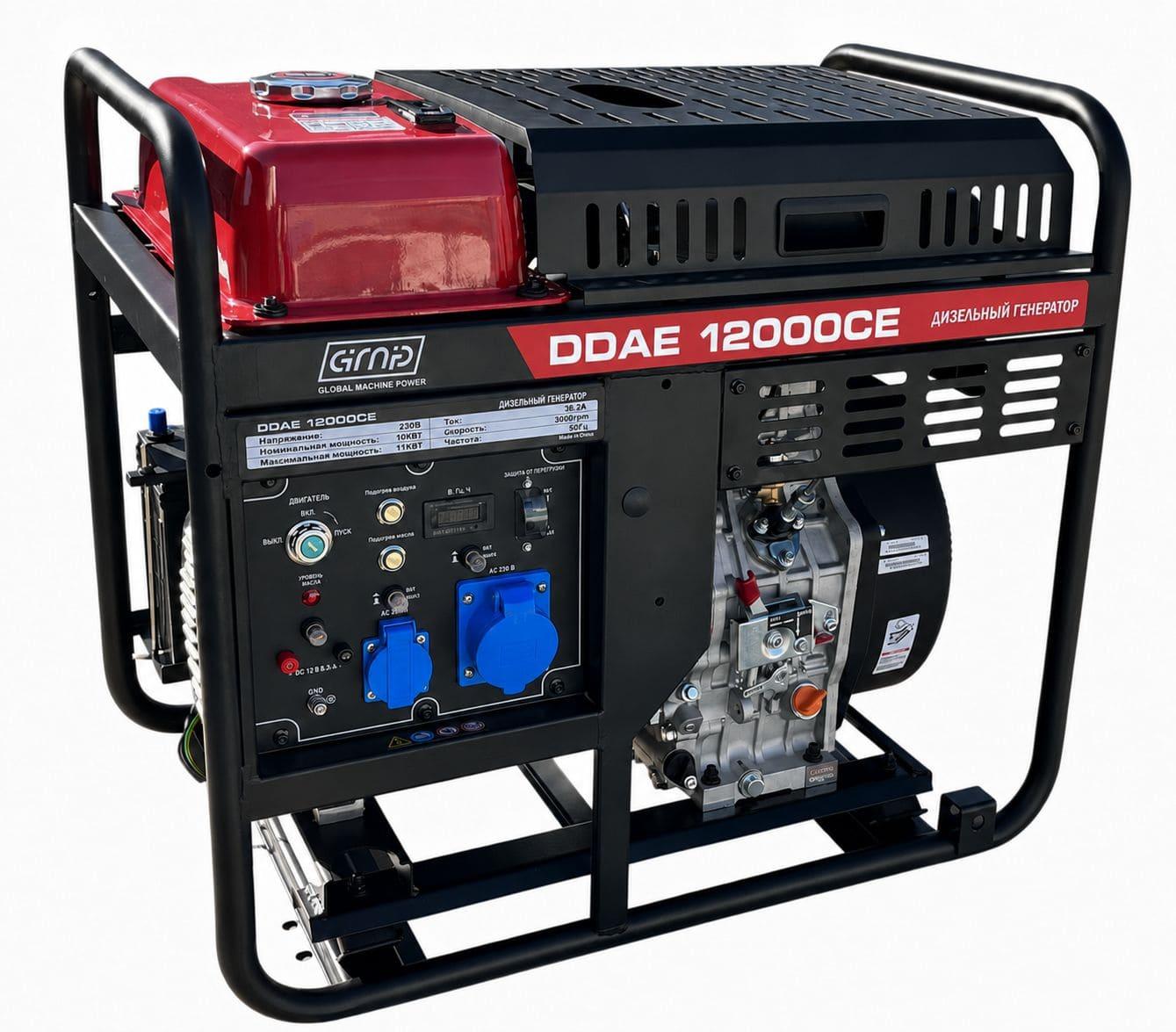 Генератор GMP DDAE 12000CE