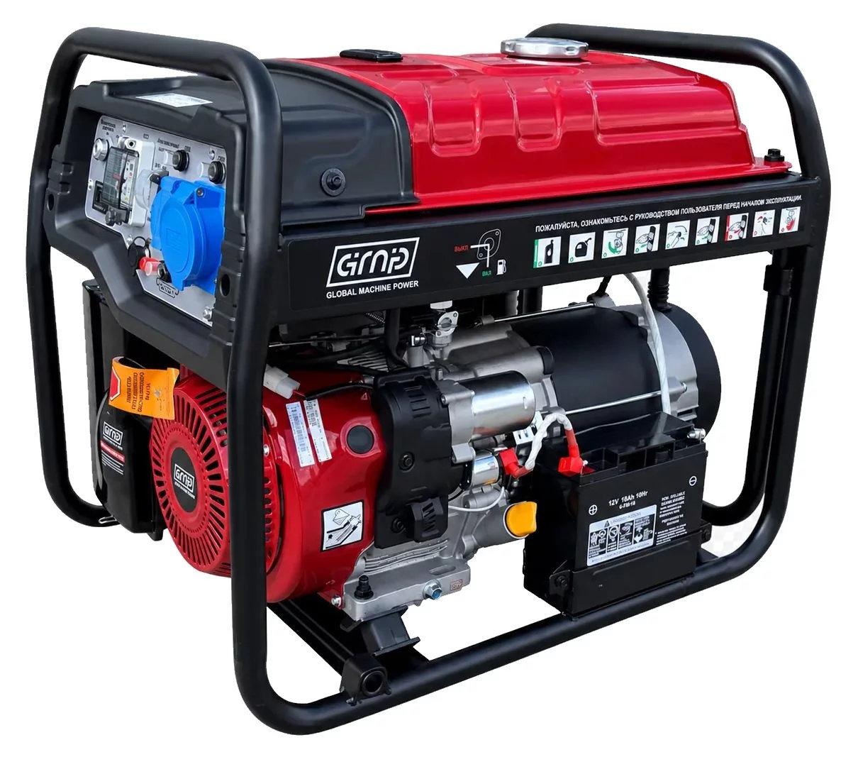 Бензиновый генератор GMP B10000EA