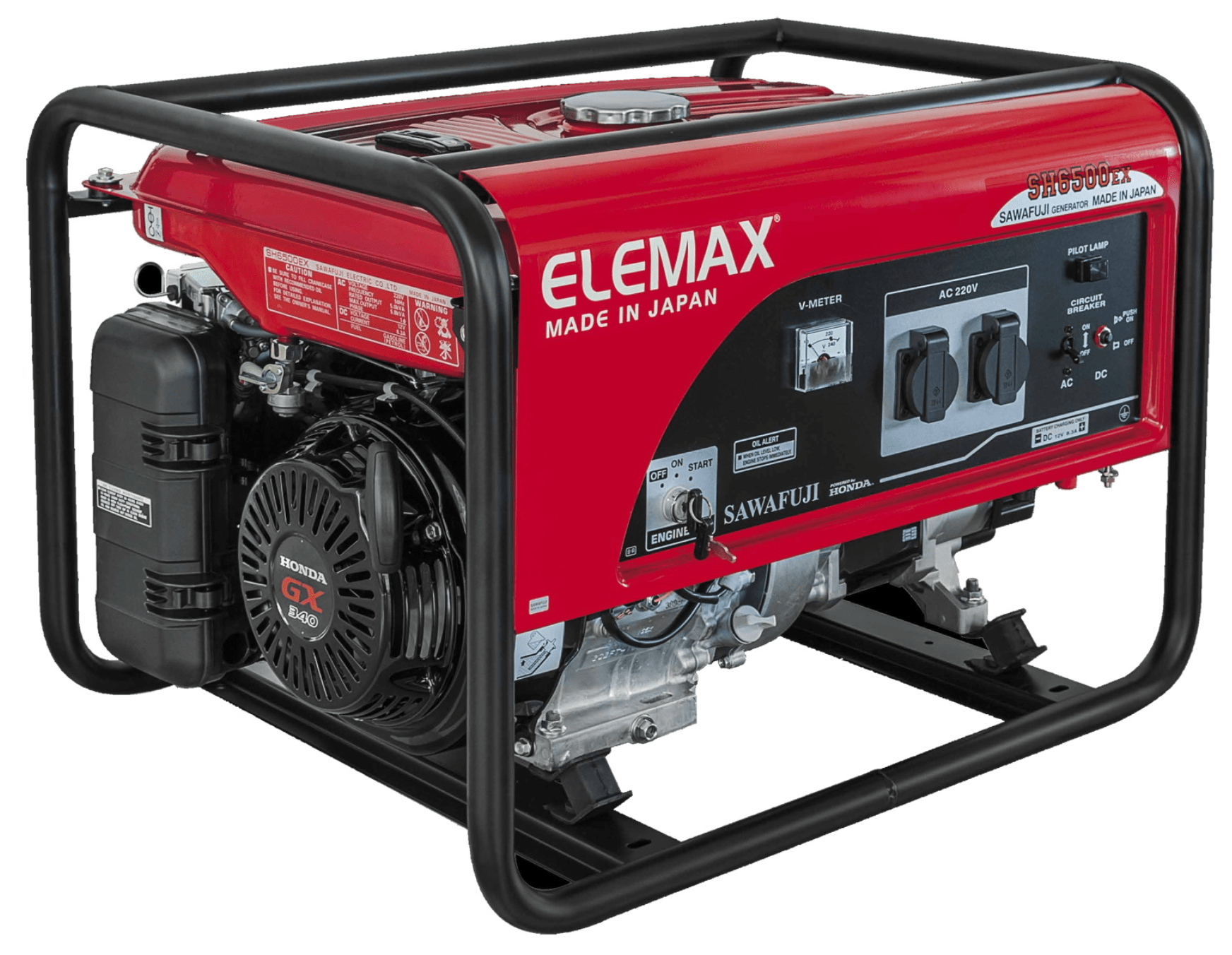 Генератор Elemax SH6500EX-R